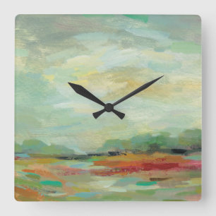 Horloge Carrée Copie   Silvia Vassileva d'abrégé sur champ de