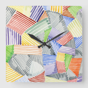 Horloge Carrée Couchet I