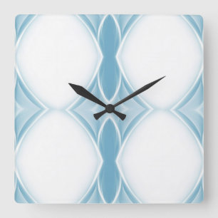 Horloge Carrée Couleurs de styles classiques