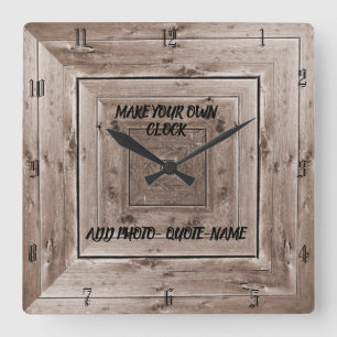 HORLOGE CARRÉE CREATE YOUR OWN