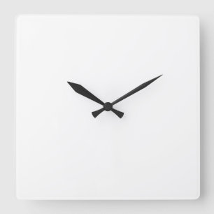 Horloge Carrée Créez Votre Propre