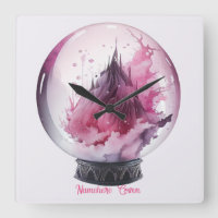 Créez votre propre boule de cristal rose
