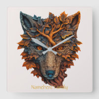 Créez votre propre tête de loup sculpté en 3D Faux