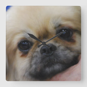 Horloge carrée - customisée