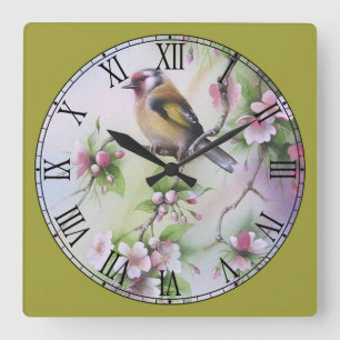 Horloge Carrée Cute Little Pastel