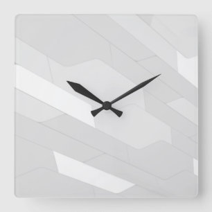 Horloge Carrée Cyber Wall