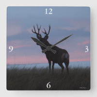 D3 Mule Deer Buck Sunrise Buck