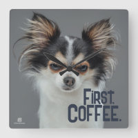D'abord, le café. - Chihuahua personnalisable