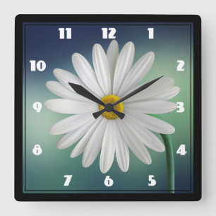 Horloge Carrée Daisy