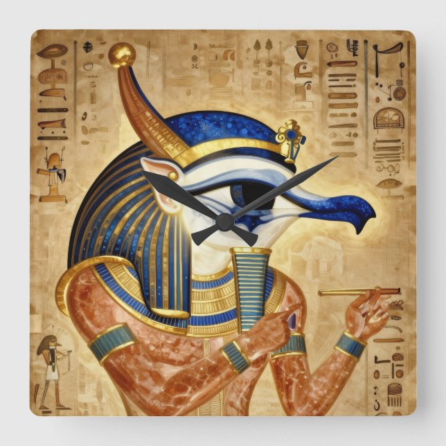 Horloge Carrée Das Ägyptische Auge  (Recto)