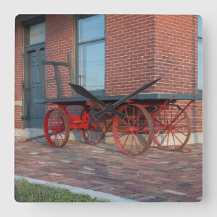 Horloge Carrée dépôt ferroviaire