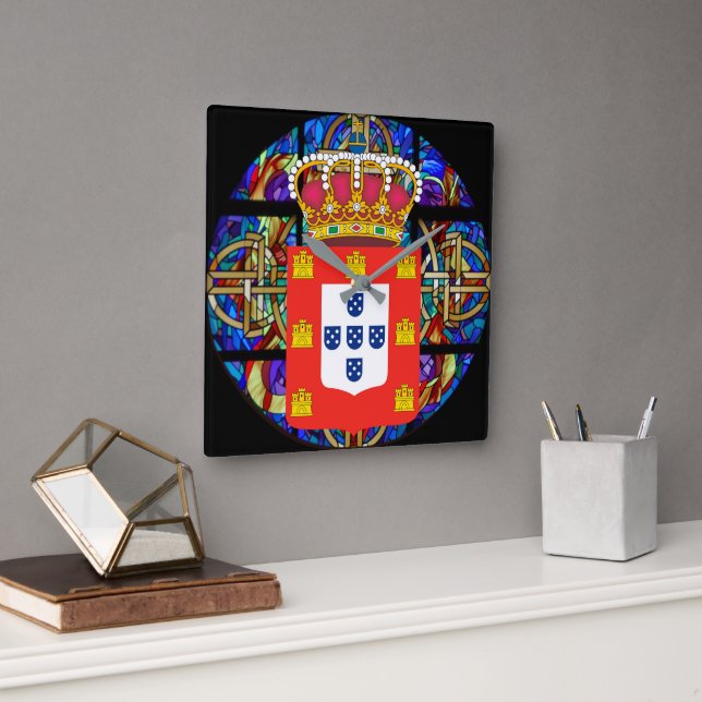 Horloge Carrée Design portugais (Bureau)