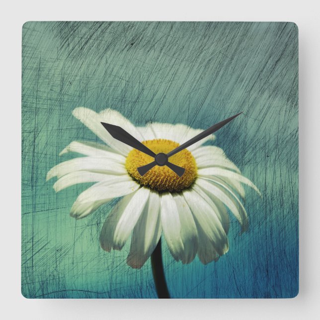 Horloge Carrée Die Margerite (Recto)