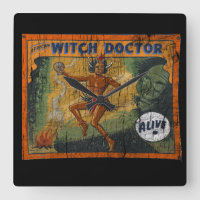 Docteur de sorcière de bannière de numéro de