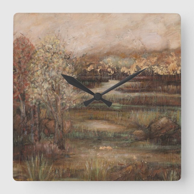 Horloge Carrée Domaine des rêves I (Recto)