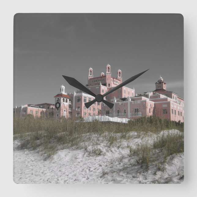 Horloge Carrée Don CeSar vintage (Recto)