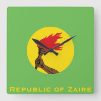 Drapeau de la République du Zaïre