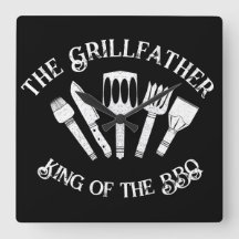 Drôle "Le Grillfather : Drôle cadeau barbecue
