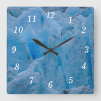 Écran de mur du glacier bleu