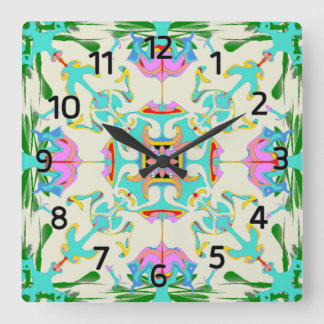 Horloge Carrée Edinburgh New Town Victorian Style Clock