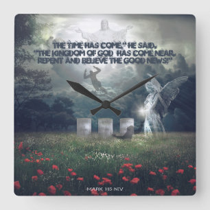 Horloge Carrée Église du Rapt