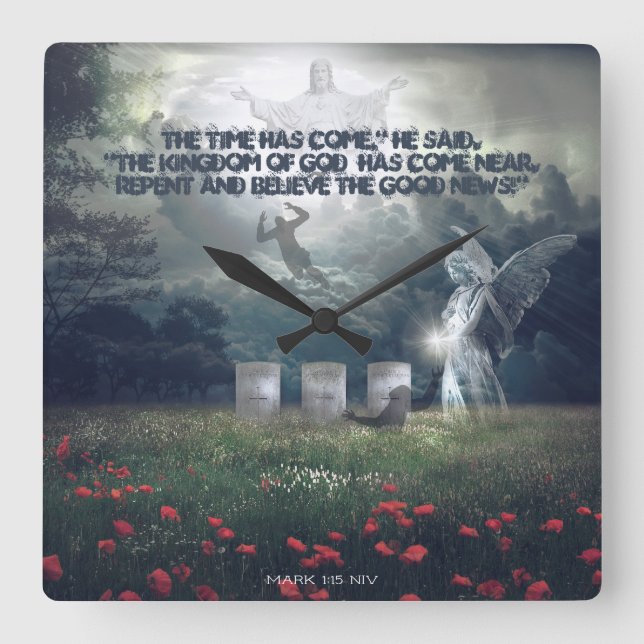 Horloge Carrée Église du Rapt