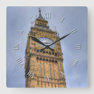Horloge Carrée Elizabeth Tower (Big Ben) Westminster, Londres, UK