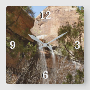 Horloge Carrée Emerald Pool Falls I du parc national Zion