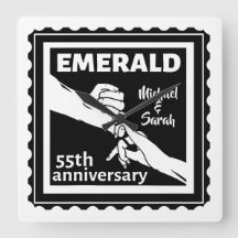 Emerald wedding anniversary 55 ans
