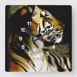 Horloge Carrée En attente_