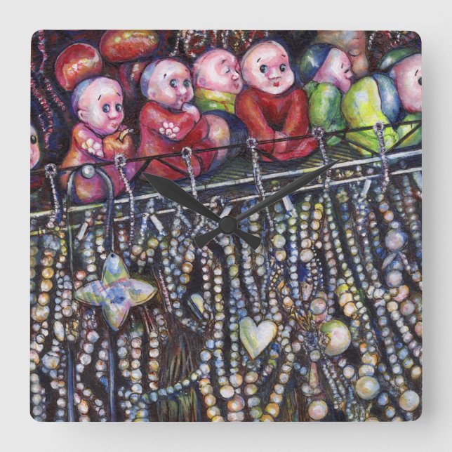 Horloge Carrée Épitomiser (Recto)