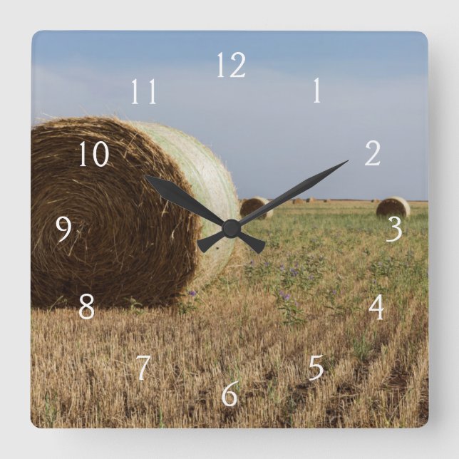 Horloge Carrée Erick, Oklahoma, USA - Route 66 (Recto)