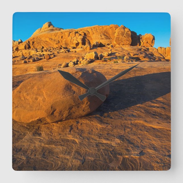 Horloge Carrée États-Unis, Utah, Moab, Grès (Recto)