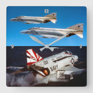 HORLOGE CARRÉE F-4 PHANTOM