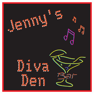 Horloge Carrée Faux Neon Diva