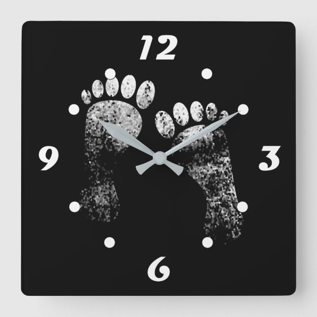 Horloge Carrée Favorite legs (Recto)