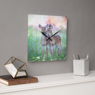 Horloge Carrée Fawns