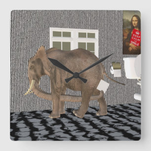 Horloge Carrée Finalement, ménage rompu