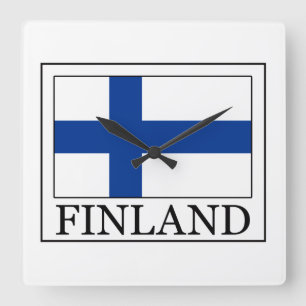 Horloge Carrée Finland wall clock