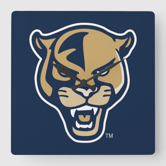 Horloge Carrée FIU Panther (Recto)