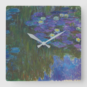 Horloge Carrée Fleur   1914-17 d'en de Nymphéas