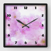 Fleurs de fleurs de cerisier rose