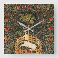 FLEURS D'IMAGINAIRES UNICORNES ET GOTHIQUES, MOTIF