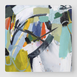 Horloge Carrée Foire de Scarborough - Abstrait