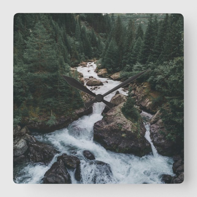Horloge Carrée Forêt | Grison Graubunden Canton (Recto)