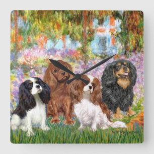 Horloge Carrée Four Cavaliers