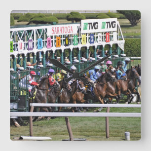 Horloge Carrée Gazon de Mellon