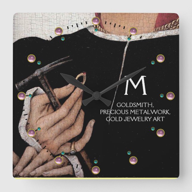 HORLOGE CARRÉE GOLDSMITH,PRECIOUS METALWORKER,GOLD JEWELRY ART (Recto)