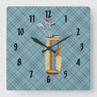 Horloge Carrée Golf