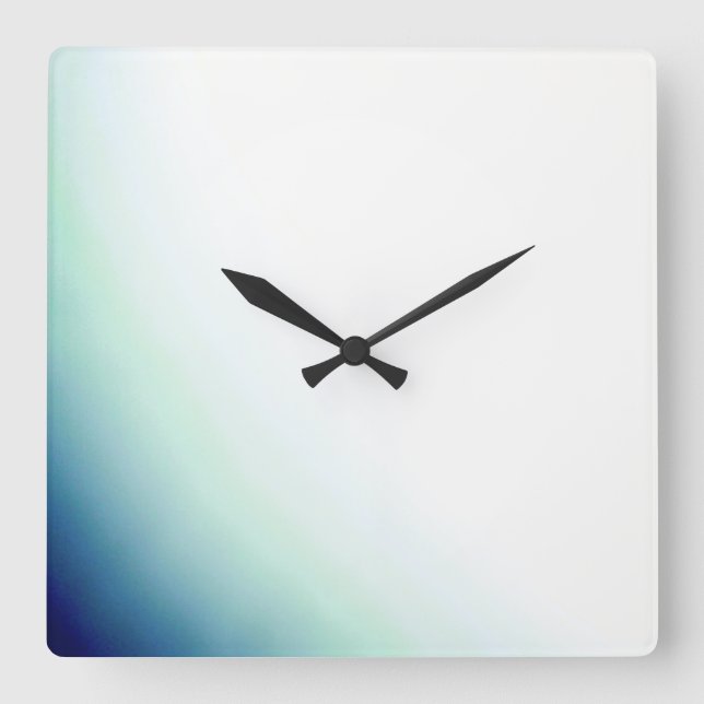 HORLOGE CARRÉE GRAPHIQUE ET CONCEPTION (Recto)